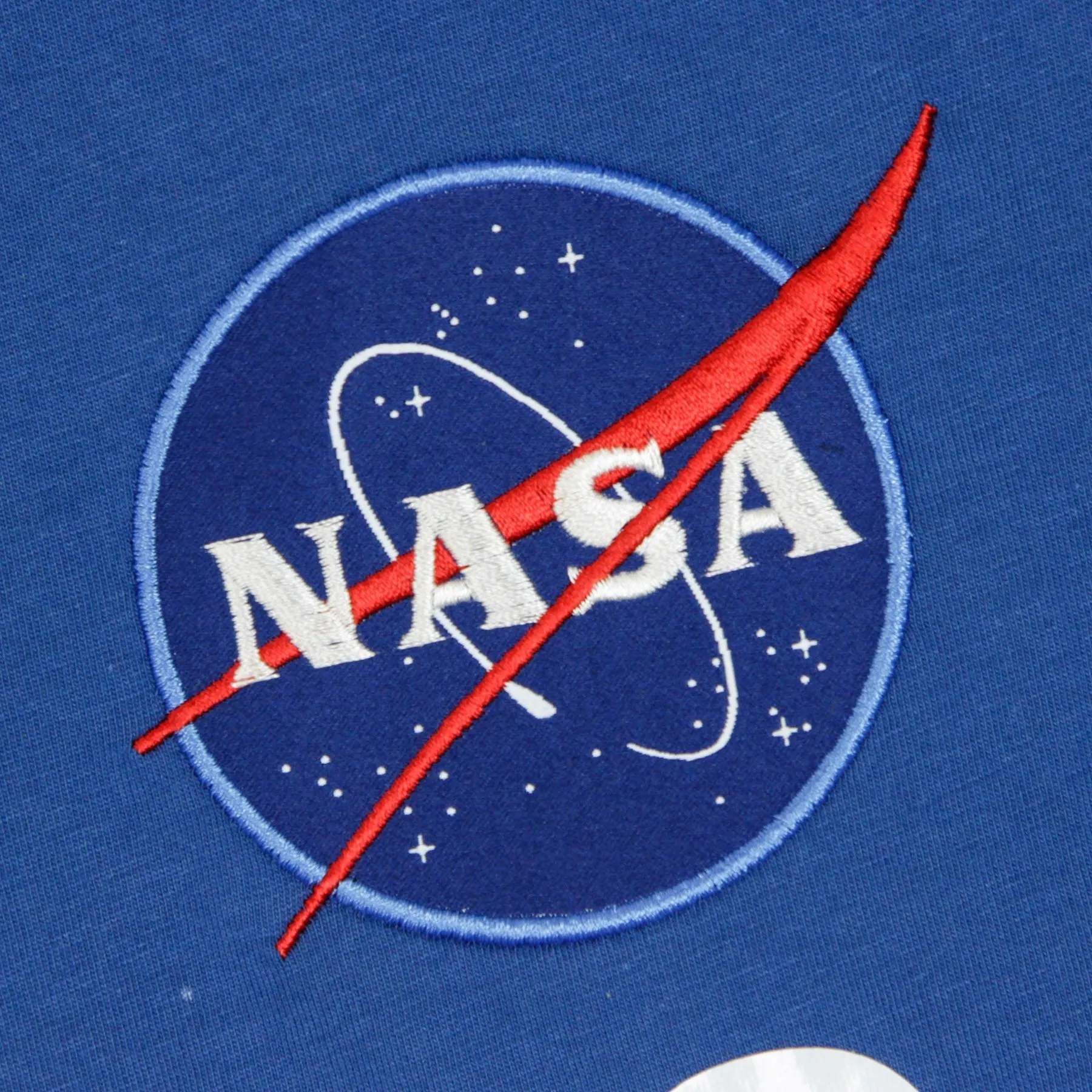 Maglietta Uomo Nasa Reflective T-shirt Blue