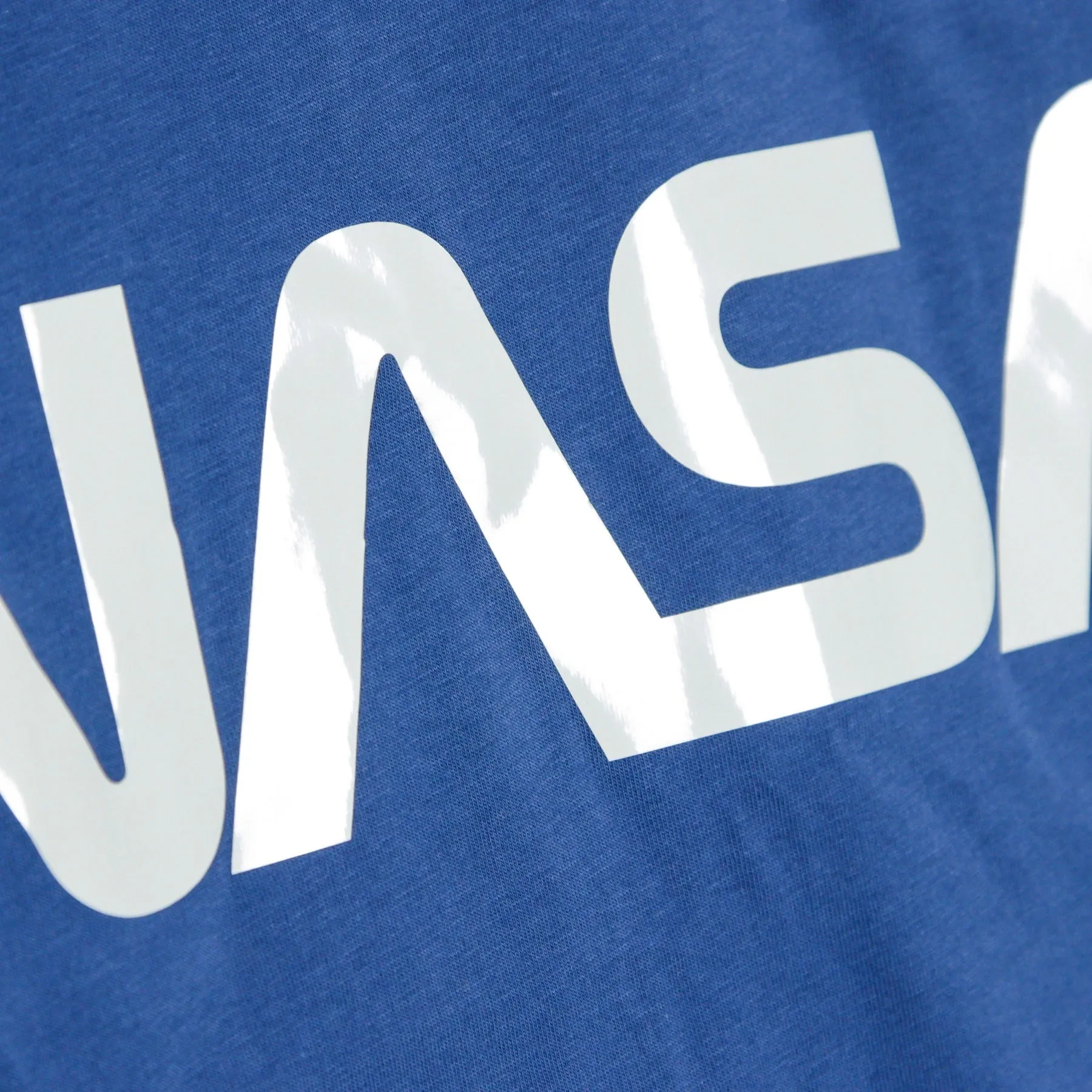 Maglietta Uomo Nasa Reflective T-shirt Blue